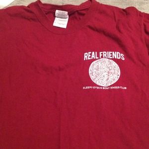 Red Real Friends Tshirt