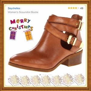 Tan Seychelles Leather Ankle Boots SZ 8 NEW PRICE