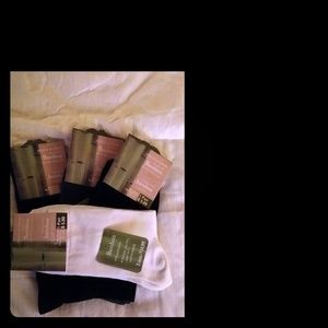 4 pairs Bamboo Fiber Antibacterial Mid-calf Socks