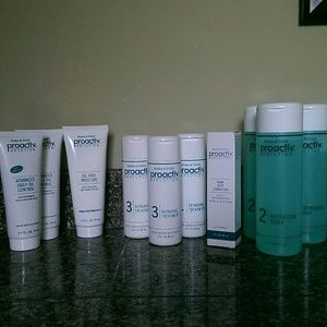 Proactive toner and lotions