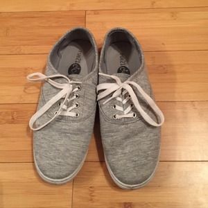 Grey shoes