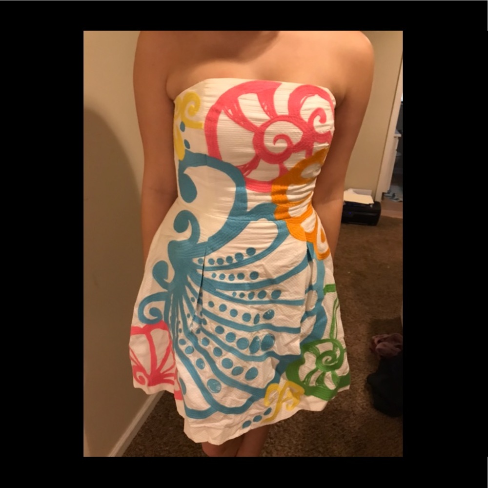 Lilly Pulitzer Blossom Dress Chiquita Bonita