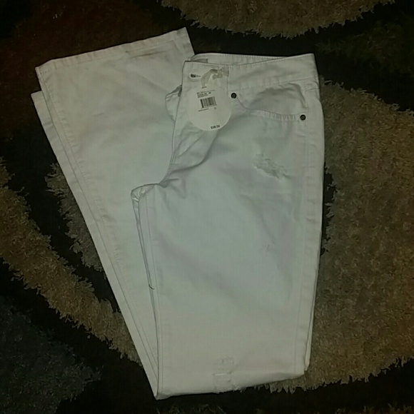 BCBG White Jeans