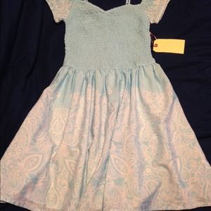 SOLD ON VINTED! baby blue dress Nwt size Small