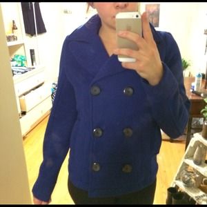 Royal Blue peacoat