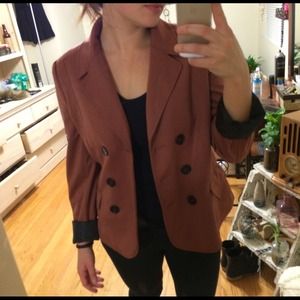 Rust colored blazer