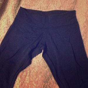 LuluLemon size 10 leggings reversible
