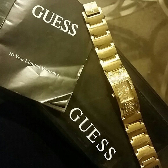 Guess gold watch