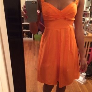 Orange sundress