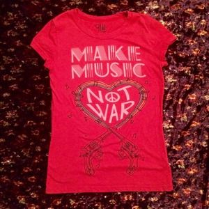 MAKE MUSIC | NOT WAR TEE