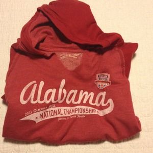 Women's Vintage Alabama football hoodie