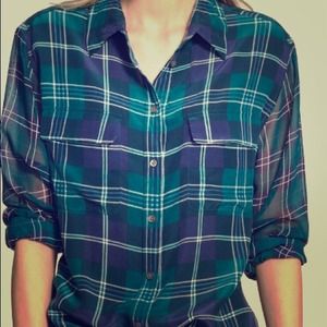 Equipment silk blouse