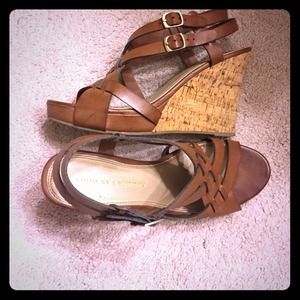 Brown Chinese Laundry Wedges