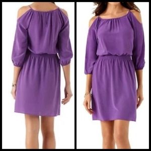 NWT- White House Black Market Silk Dress