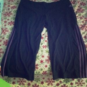 Adidas workout capris