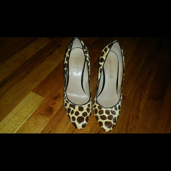 Cheetah print boutique 9 made by Nine west