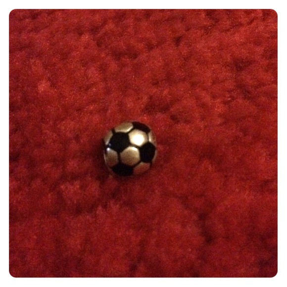 Soccer ball pandora charm