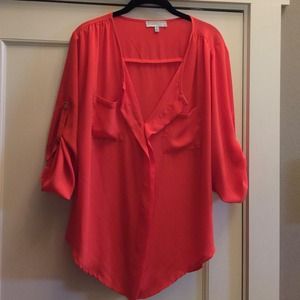 Beautiful orange blouse