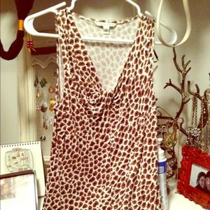 Banana Republic animal print top