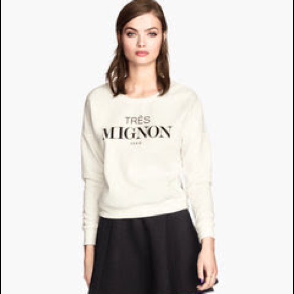 ISO!!!!!!!! Tres Mignon sweater from H&M