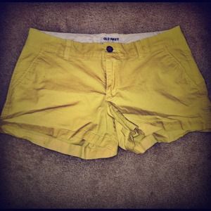 Yellow Shorts