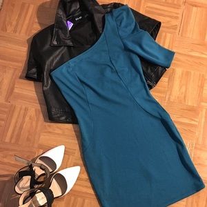 🚫Sold🚫One shoulder mini dress