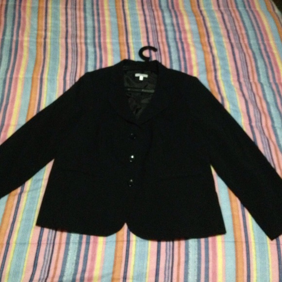 Black Plus Size Blazer