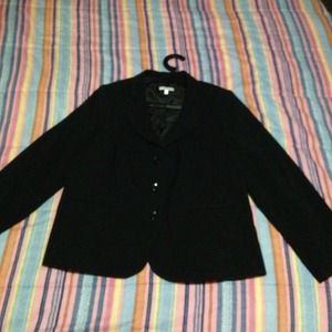 Black Plus Size Blazer