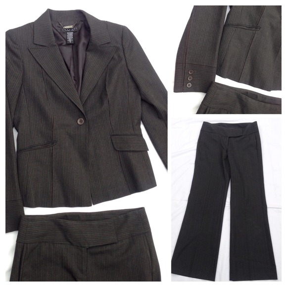 Laundry by Shelli Segal Jackets & Blazers - Laundry by Shelli 2 PC grey pant suit