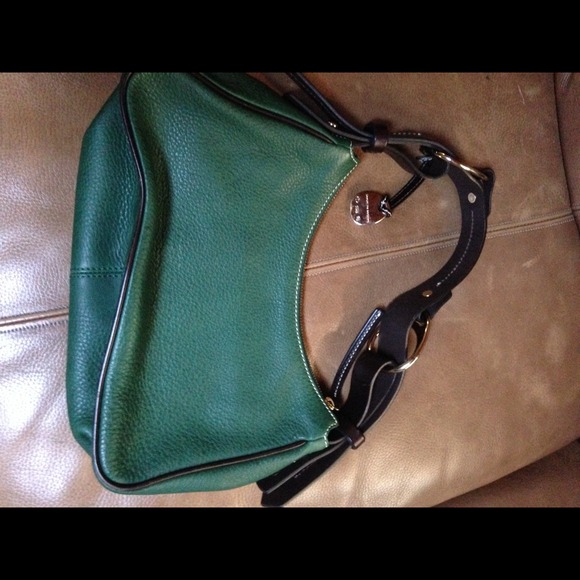 Green Dooney & Bourke Hobo Bag. - Picture 3 of 3