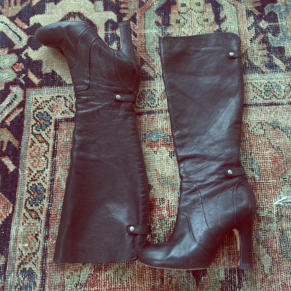 Dolce Vita Leather Knee-High Boots