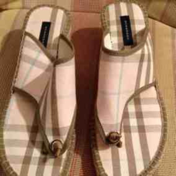 Burberry sandals