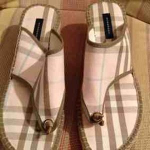 Burberry sandals