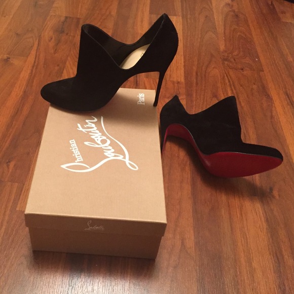 Christian Louboutin suade ankle boots - Picture 2 of 4