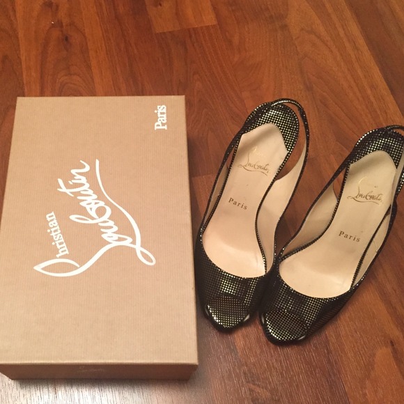 Christian Louboutin Sparkly shoes - Picture 1 of 4