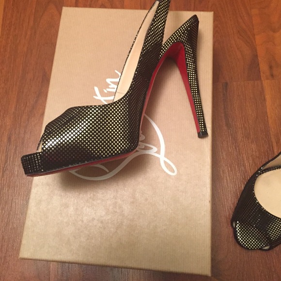 Christian Louboutin Sparkly shoes - Picture 2 of 4