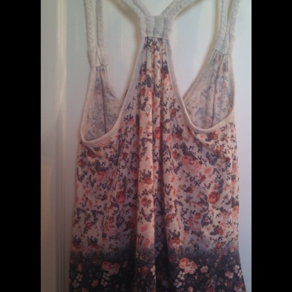 Floral Racerback Tank - Picture 3 of 3
