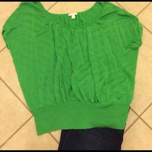 New York & Co. - green summer sweater