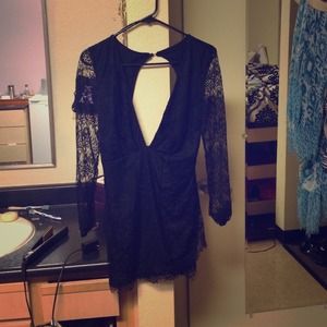 Short black dress