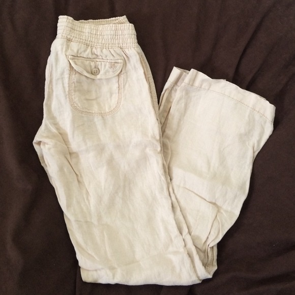 Lucky Brand Smock Linen Pants