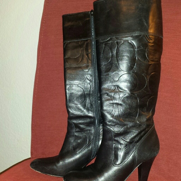 Coach Calf Boots