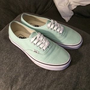 Brand New, Limited Edition Mint Vans