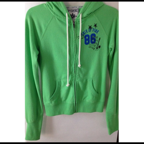 🆕 PINK Hoodie 💚 - Picture 3 of 3