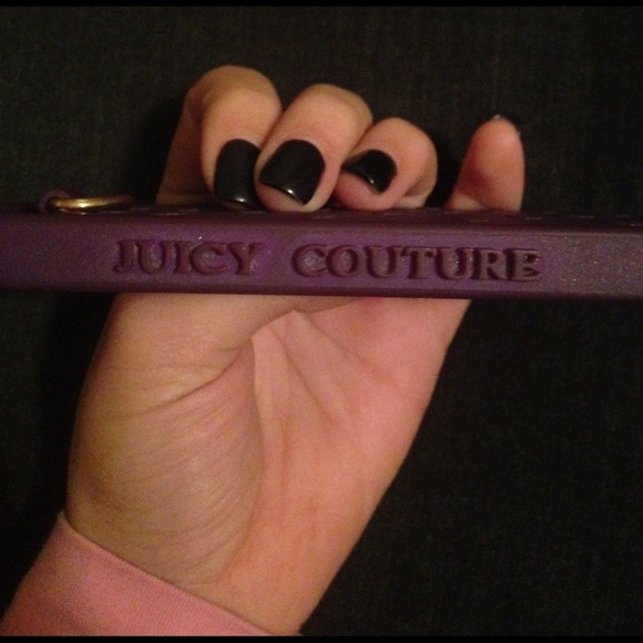 iPhone 5 purple Juicy Couture Case