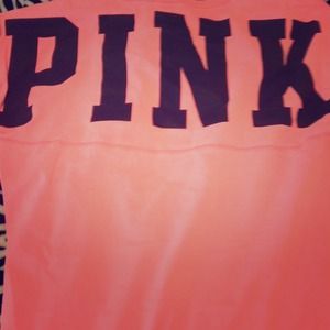 PINK! long sleeve. Great condition, coral color.