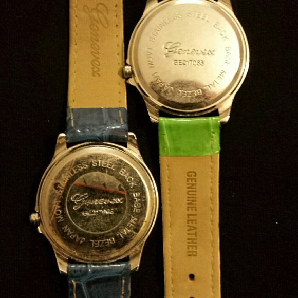 2 Genevex quartz movement watches - Picture 4 of 4
