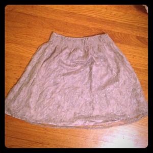 Silvery Purple Skirt