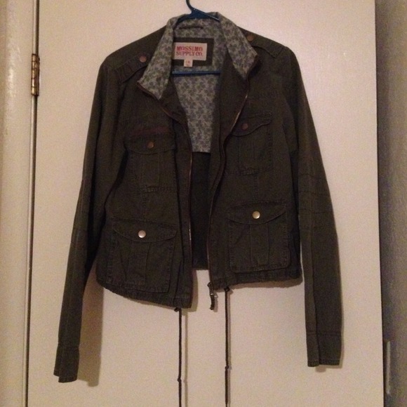 Cropped Army Jacket