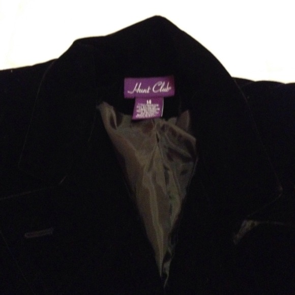 Velvet blazer