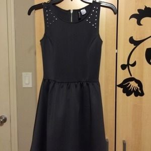 Grey studded Skater dress